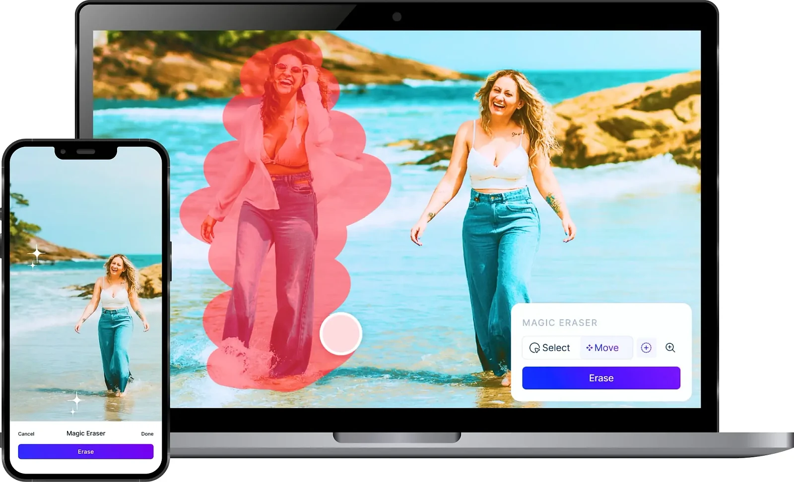 The suite of editing apps available inside Magic Studio