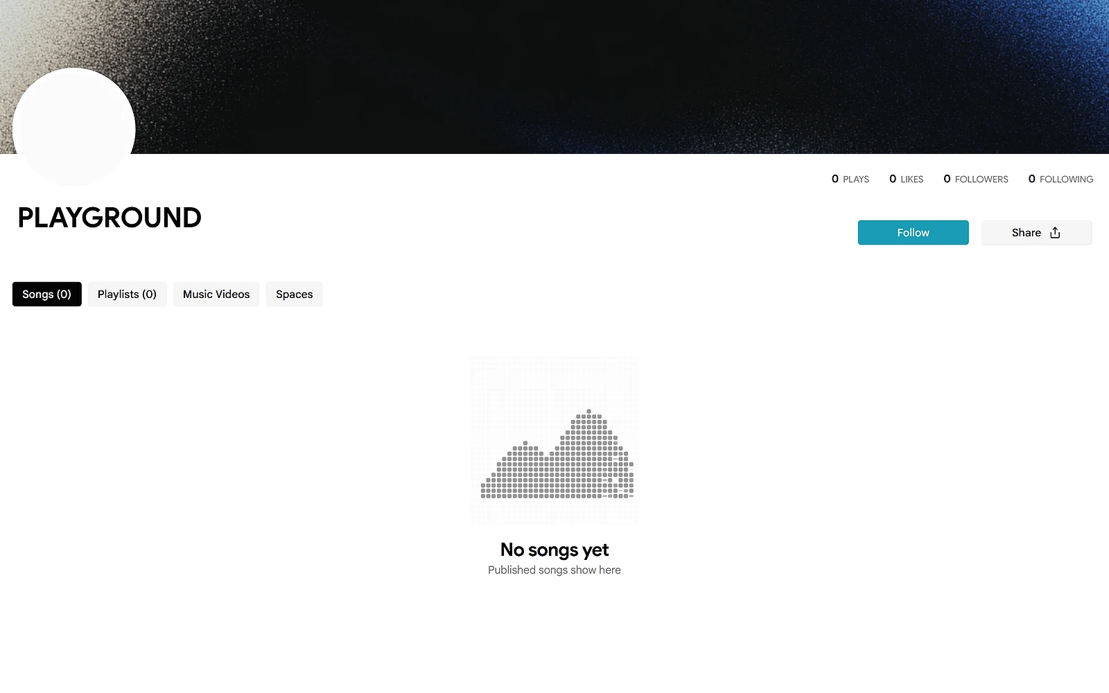The Flow Music playground for experimenting with prompts and styles