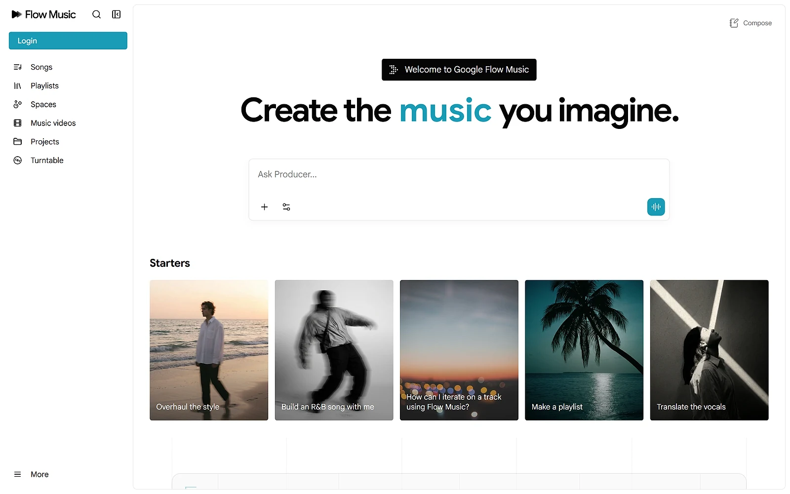 Flow Music generating a track, showing concurrent generation slots in use